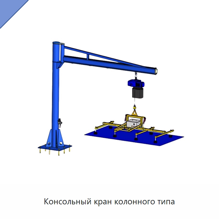 Консольный кран колонного типа — Краны