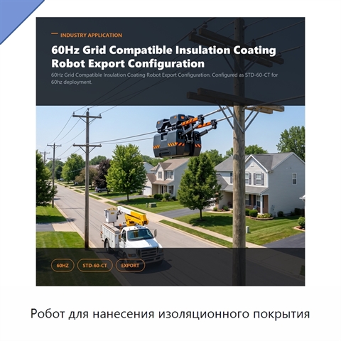 Робот для нанесения изоляционного покрытия