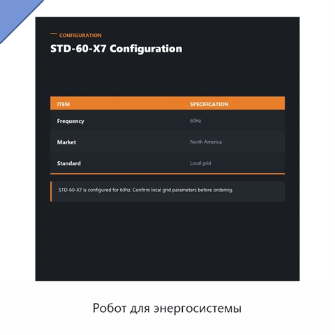 Робот для энергосистемы