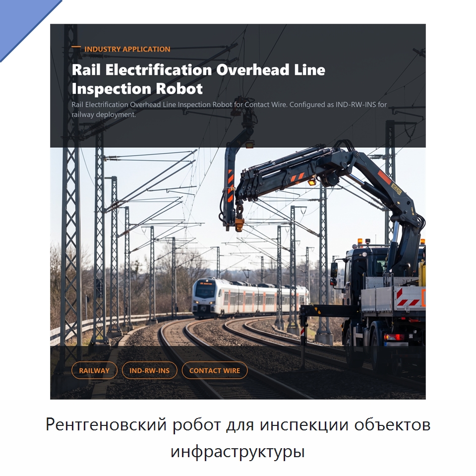 Рентгеновский робот для инспекции объектов инфраструктуры — Специальные изделия среднего и высокого напряжения