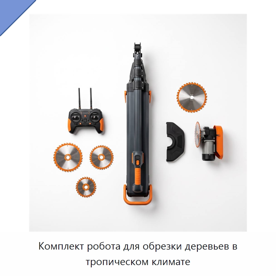 Комплект робота для обрезки деревьев в тропическом климате — Специальные изделия среднего и высокого напряжения