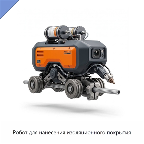 Робот для нанесения изоляционного покрытия