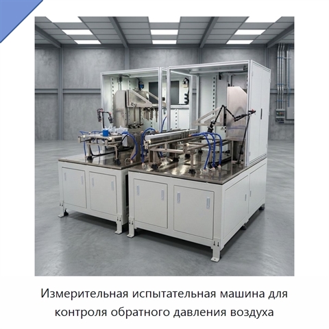 Измерительная испытательная машина для контроля обратного давления воздуха
