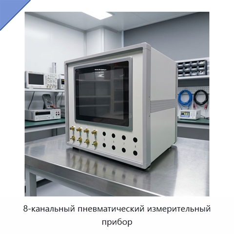 8-канальный пневматический измерительный прибор