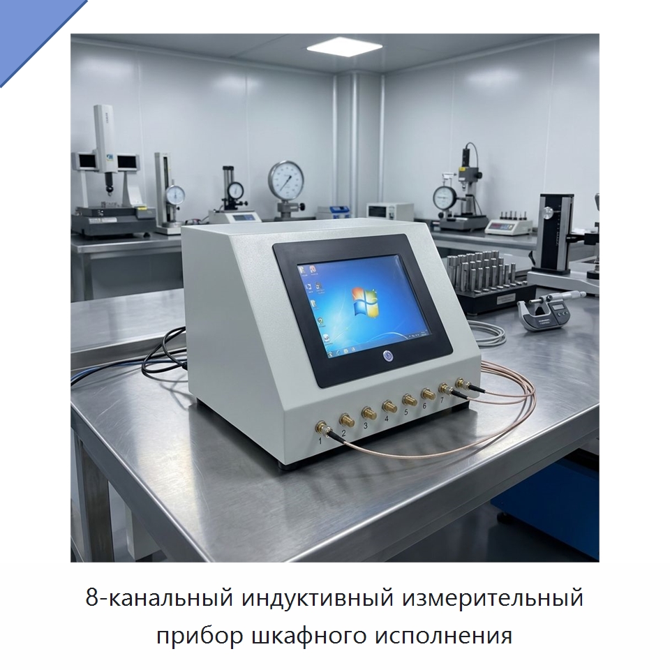 8-канальный индуктивный измерительный прибор шкафного исполнения — Специальные испытательные приборы