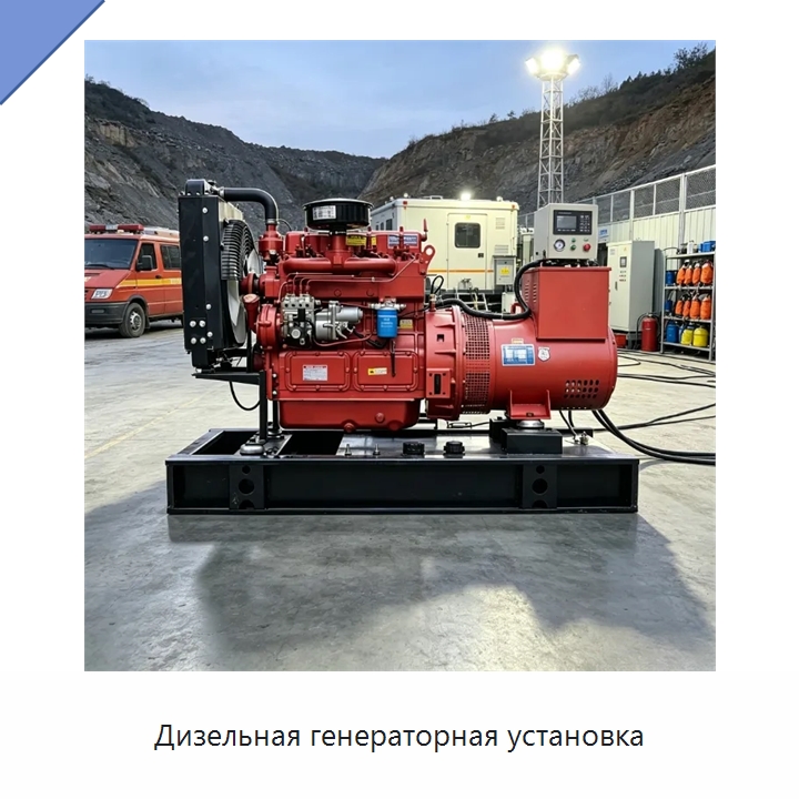 Дизельная генераторная установка — Генерация электроэнергии