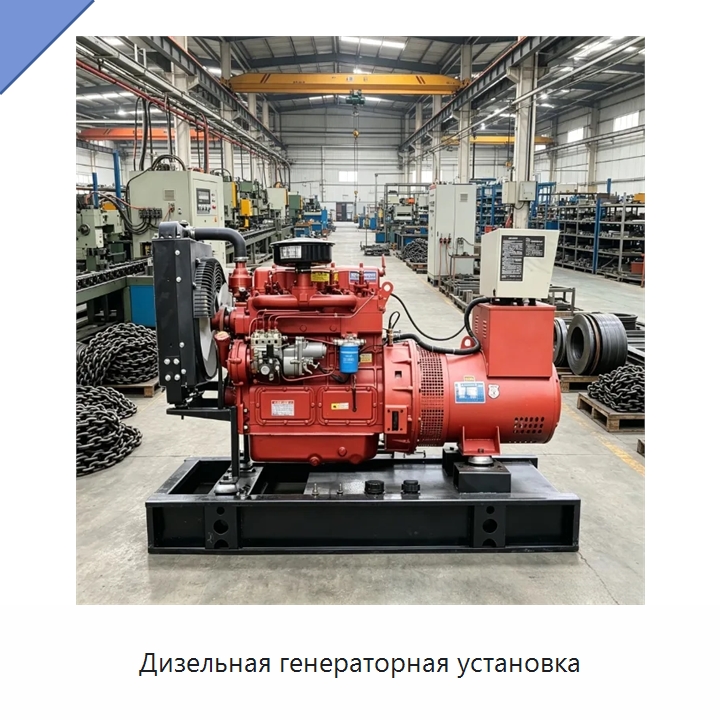 Дизельная генераторная установка — Генерация электроэнергии