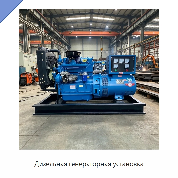 Дизельная генераторная установка — Генерация электроэнергии