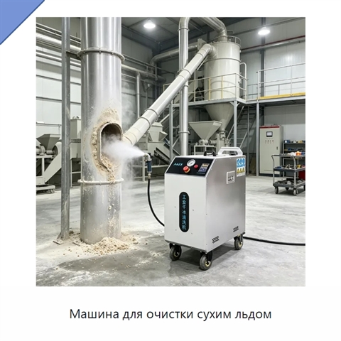 Машина для очистки сухим льдом
