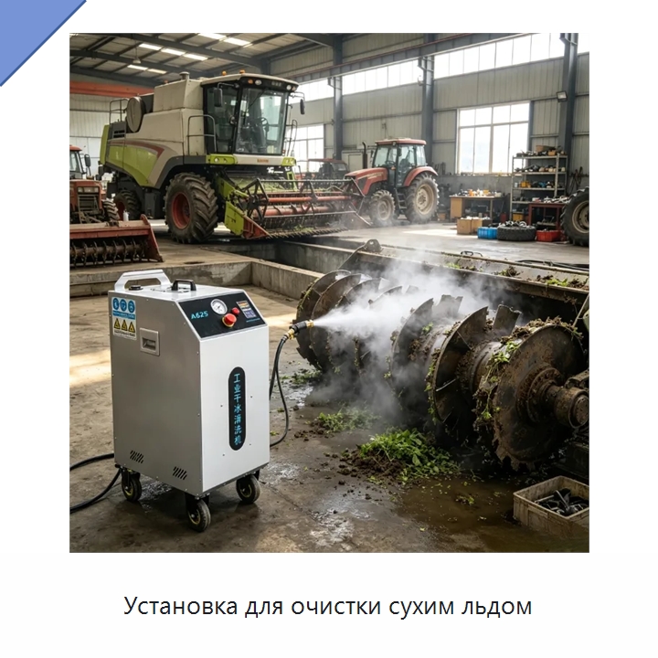 Установка для очистки сухим льдом — Специальное уборочное оборудование