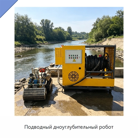 Подводный дноуглубительный робот