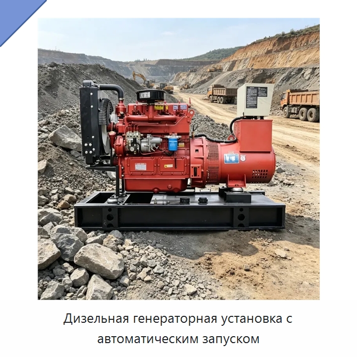 Дизельная генераторная установка с автоматическим запуском — Генерация электроэнергии