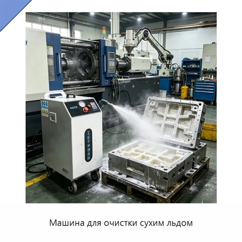 Машина для очистки сухим льдом