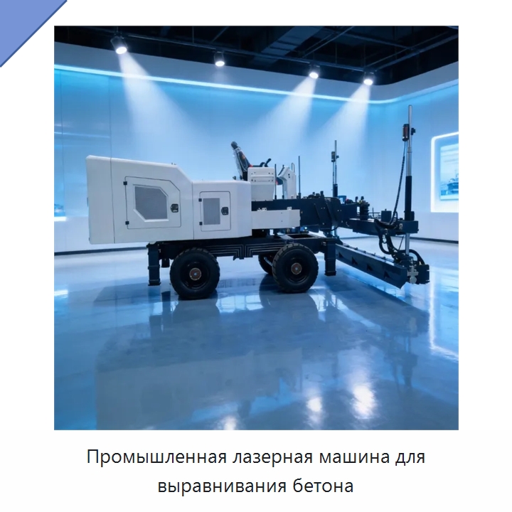 Промышленная лазерная машина для выравнивания бетона — Оборудование для работы с бетоном