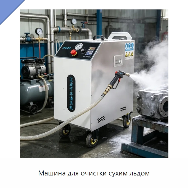 Машина для очистки сухим льдом — Специальное уборочное оборудование