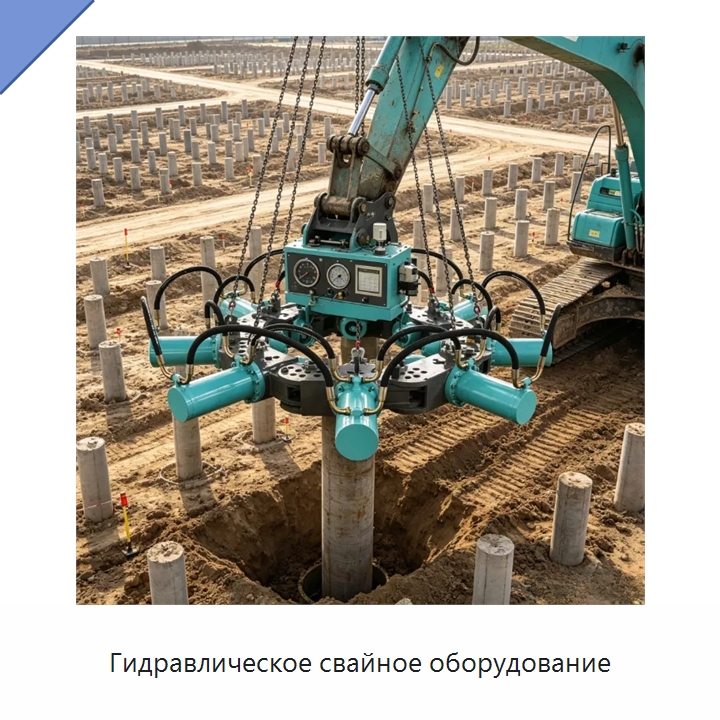 Гидравлическое свайное оборудование — Навесное оборудование для строительной техники