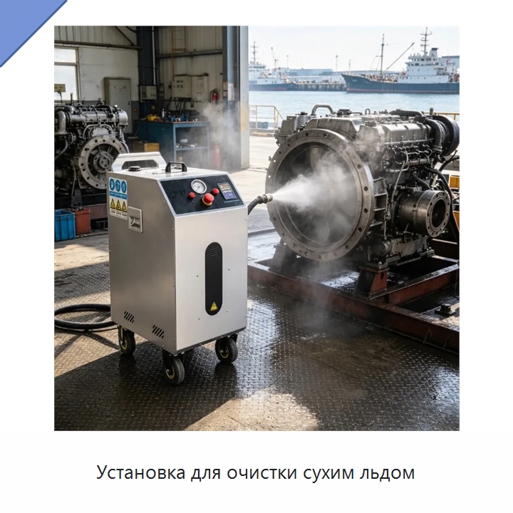 Установка для очистки сухим льдом — Специальное уборочное оборудование
