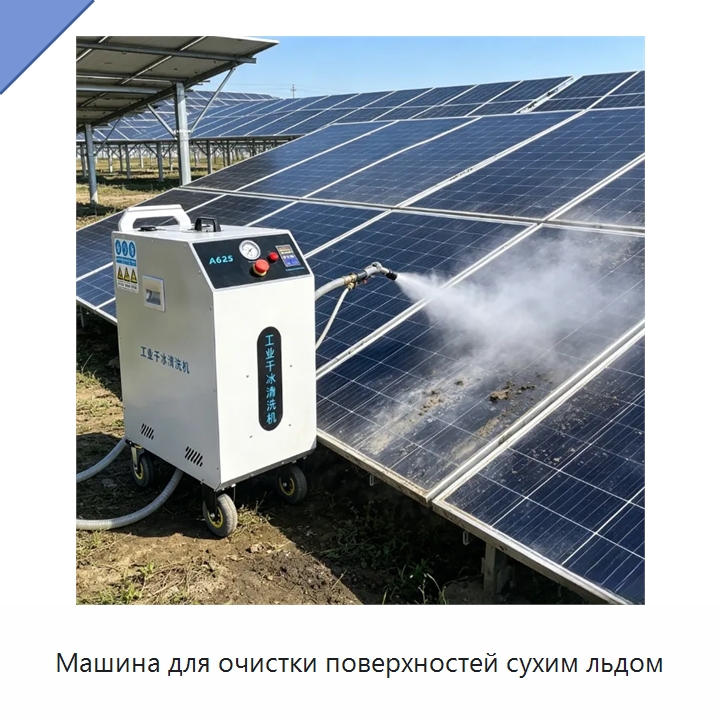 Машина для очистки поверхностей сухим льдом — Специальное уборочное оборудование