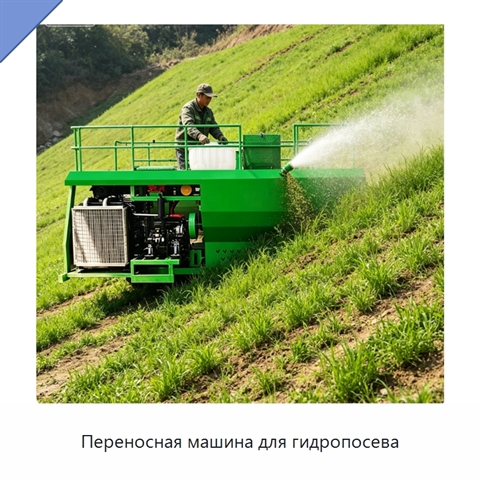 Переносная машина для гидропосева