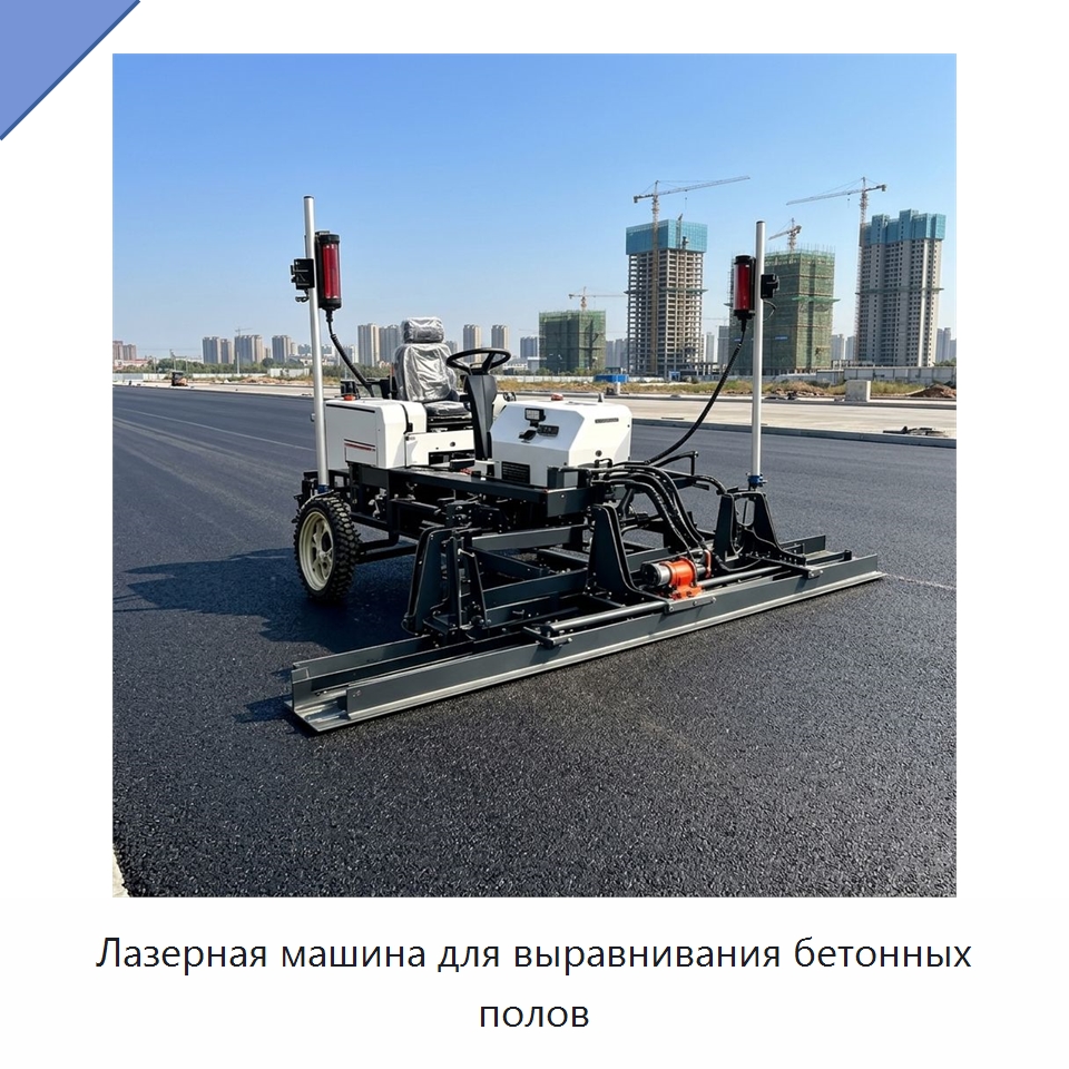 Лазерная машина для выравнивания бетонных полов — Оборудование для работы с бетоном