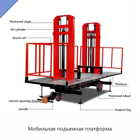Мобильная подъемная платформа