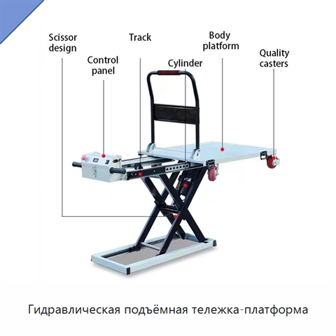 Гидравлическая подъёмная тележка-платформа