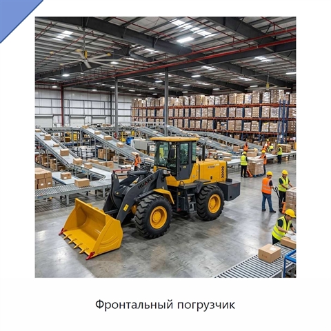 Фронтальный погрузчик