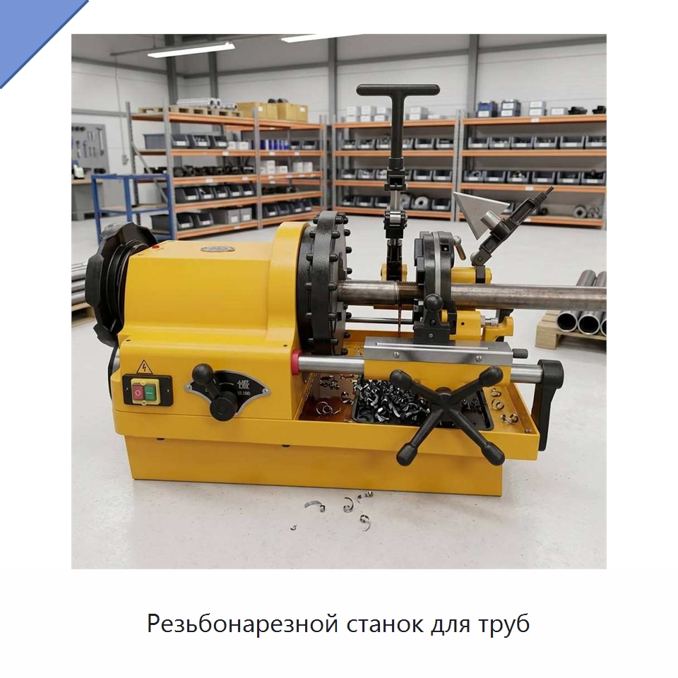Резьбонарезной станок для труб — Электрические резьбонарезные станки для труб