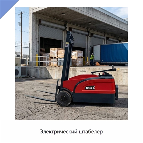 Электрический штабелер