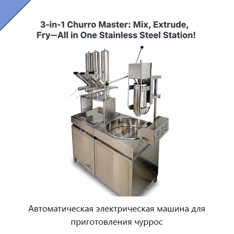 Автоматическая электрическая машина для приготовления чуррос
