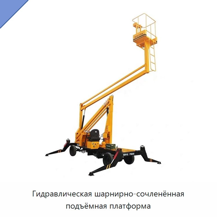 Гидравлическая шарнирно-сочленённая подъёмная платформа — Подъемные столы