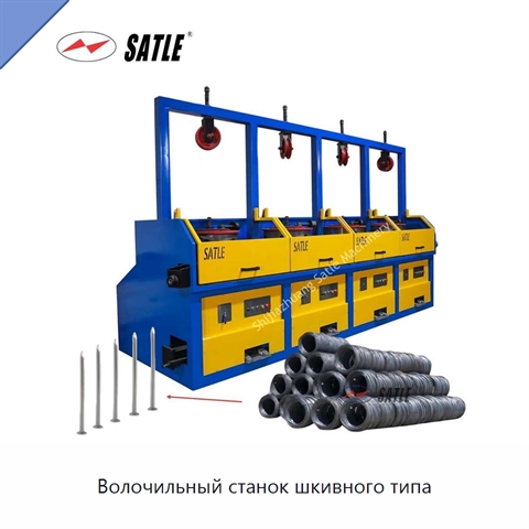 Волочильный станок шкивного типа