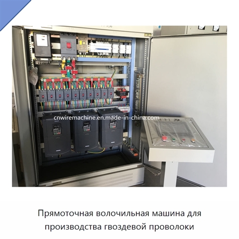 Прямоточная волочильная машина для производства гвоздевой проволоки