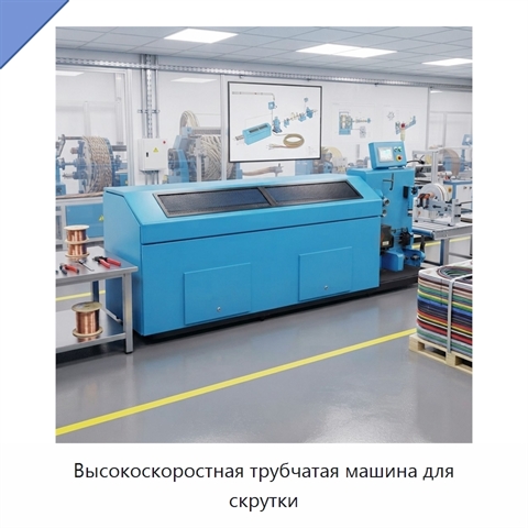 Высокоскоростная трубчатая машина для скрутки