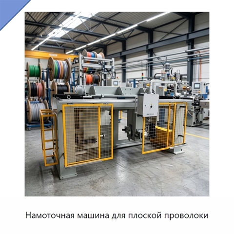 Намоточная машина для плоской проволоки