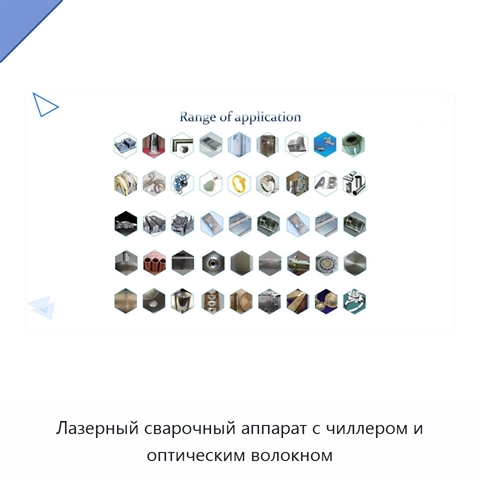 Лазерный сварочный аппарат с чиллером и оптическим волокном