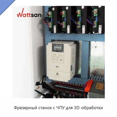Фрезерный станок с ЧПУ для 3D-обработки