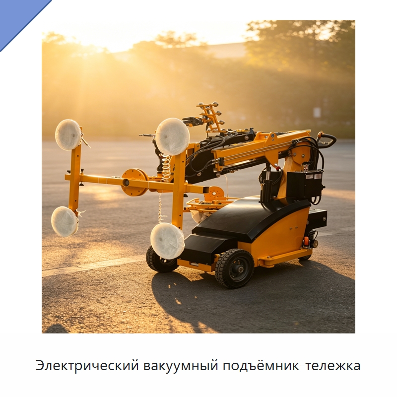 Электрический вакуумный подъёмник-тележка — Специальная строительная техника
