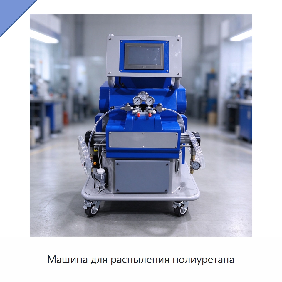 Машина для распыления полиуретана — Оборудование для производства пеноматериалов