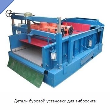 Детали буровой установки для вибросита