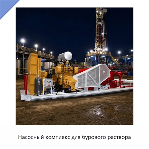 Насосный комплекс для бурового раствора