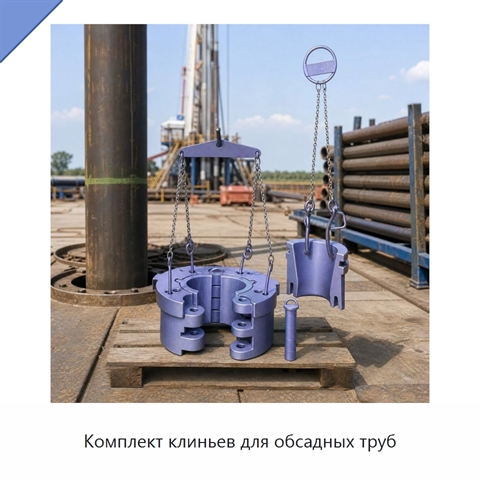 Комплект клиньев для обсадных труб