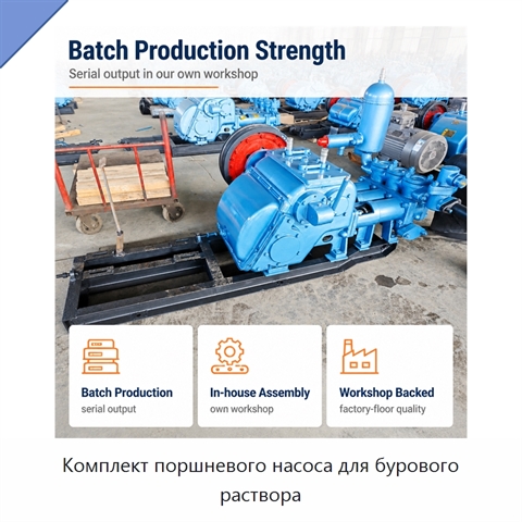 Комплект поршневого насоса для бурового раствора