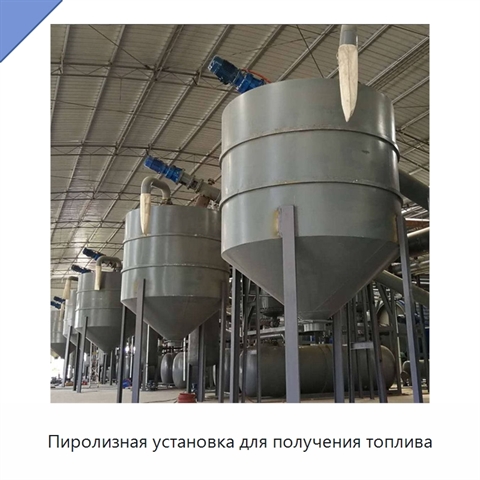 Пиролизная установка для получения топлива