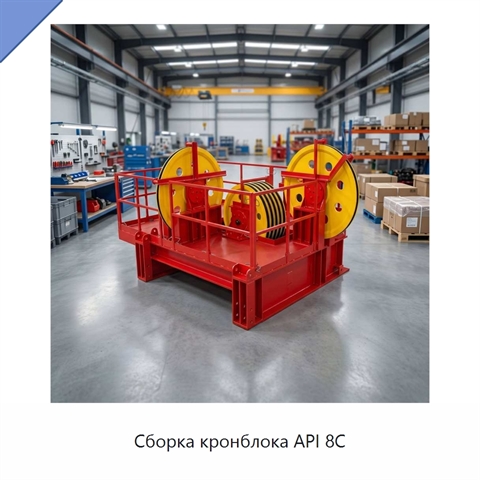 Сборка кронблока API 8C