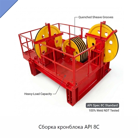 Сборка кронблока API 8C