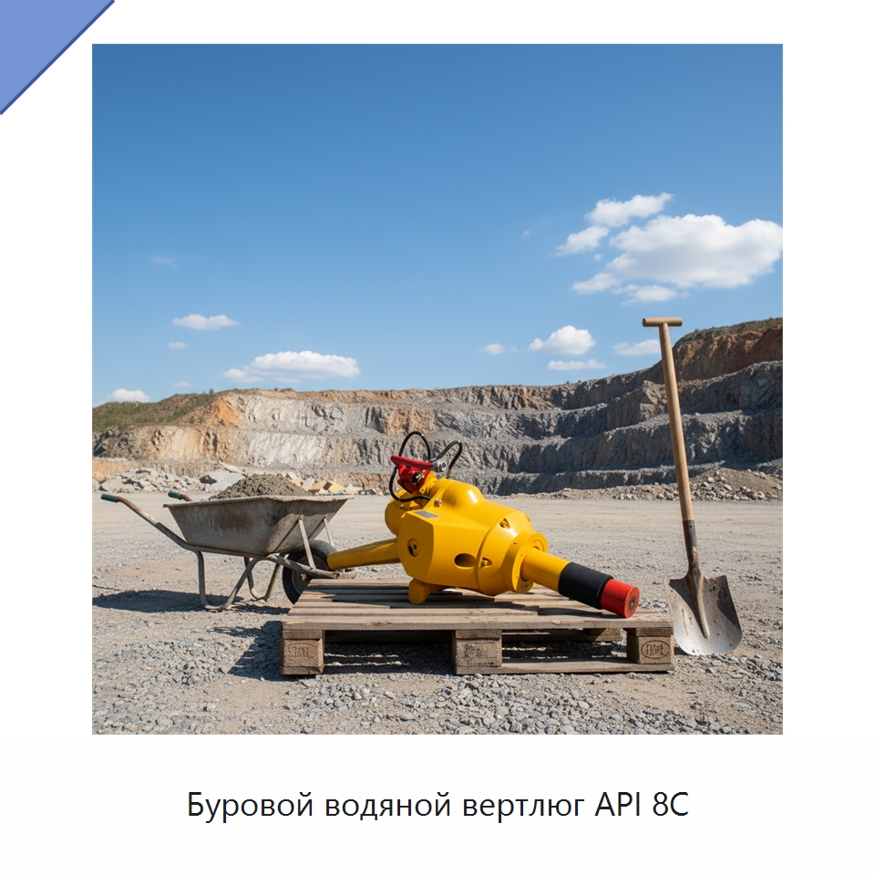 Буровой водяной вертлюг API 8C — Нефтепромысловое оборудование