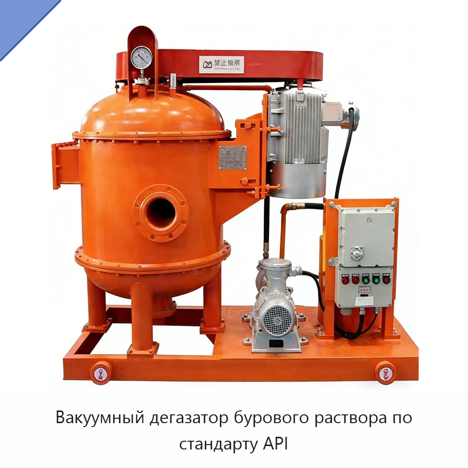 Вакуумный дегазатор бурового раствора по стандарту API — Нефтепромысловое оборудование