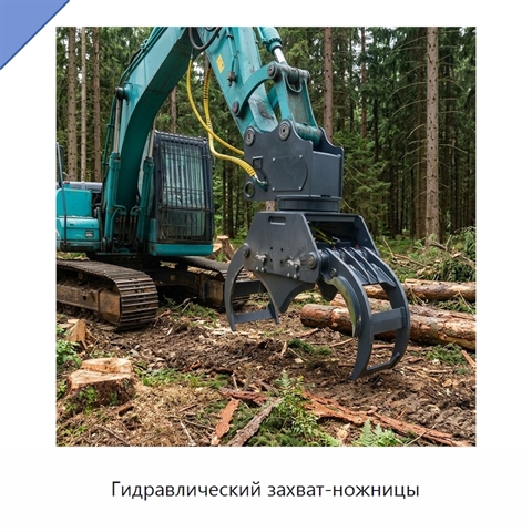 Гидравлический захват-ножницы