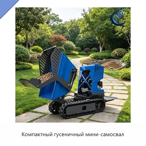 Компактный гусеничный мини-самосвал